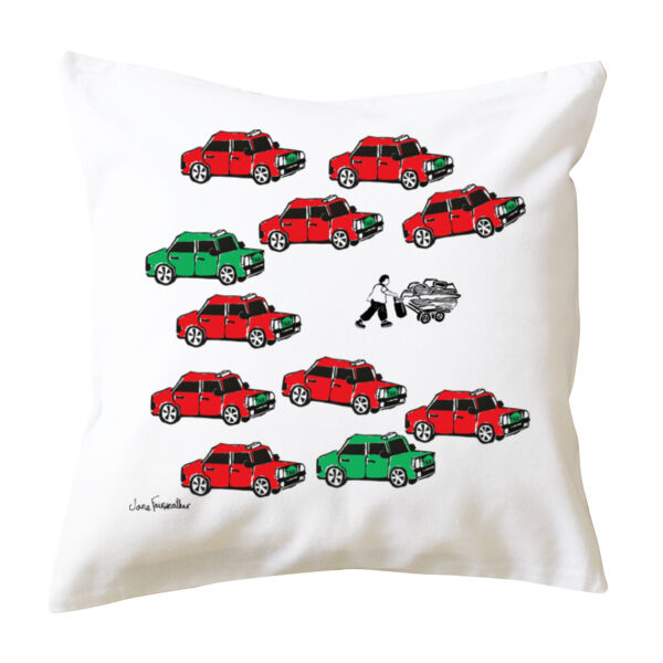 Hong Kong Traffic - Cushion cover Thumbnail