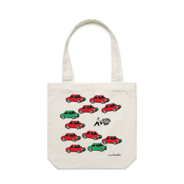 Hong Kong Traffic  - AS Colour Carrie Tote Bag  Thumbnail